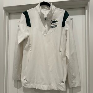 Green Bay Packers Nike Men’s white sideline jacket